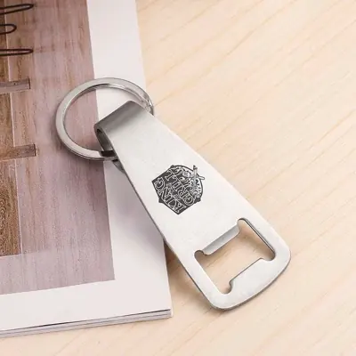 Stainless Bottle Opener Keychain