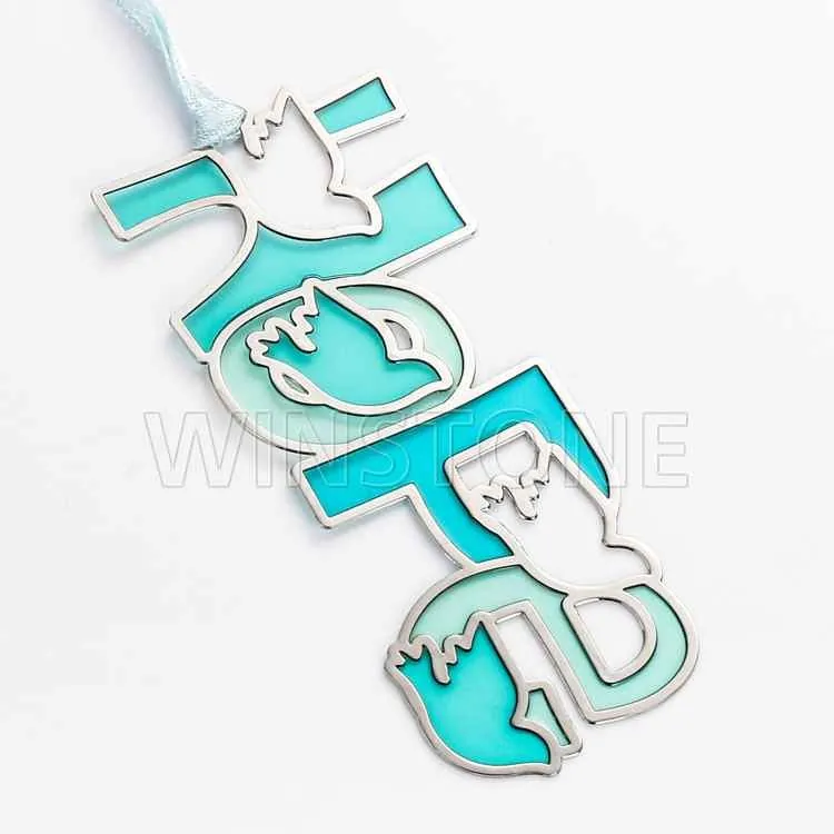 Enamel Letter Bookmark