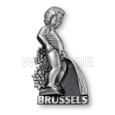 Pewter Statue Magnet