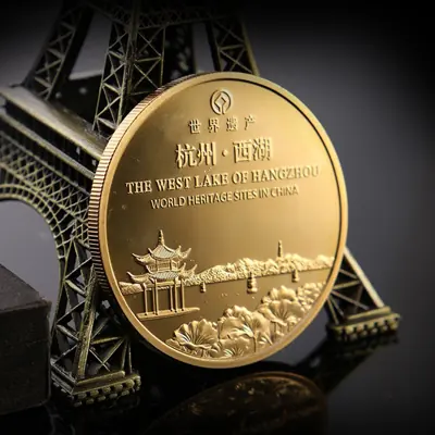 Gold Scenic Coin