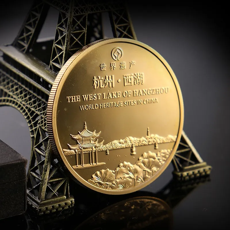 Gold Scenic Coin